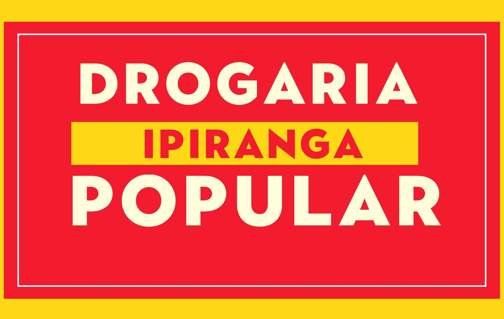 Logo Drogaria Ipiranga Popular